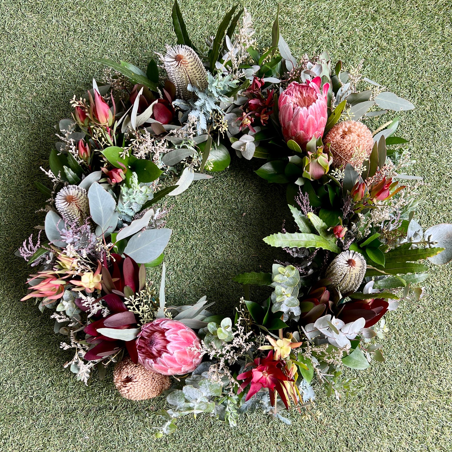 Whispering Gum - Australian Native Wreath