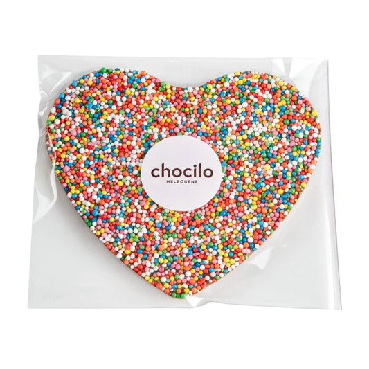Speckle Heart in Milk Chocolate - 75g