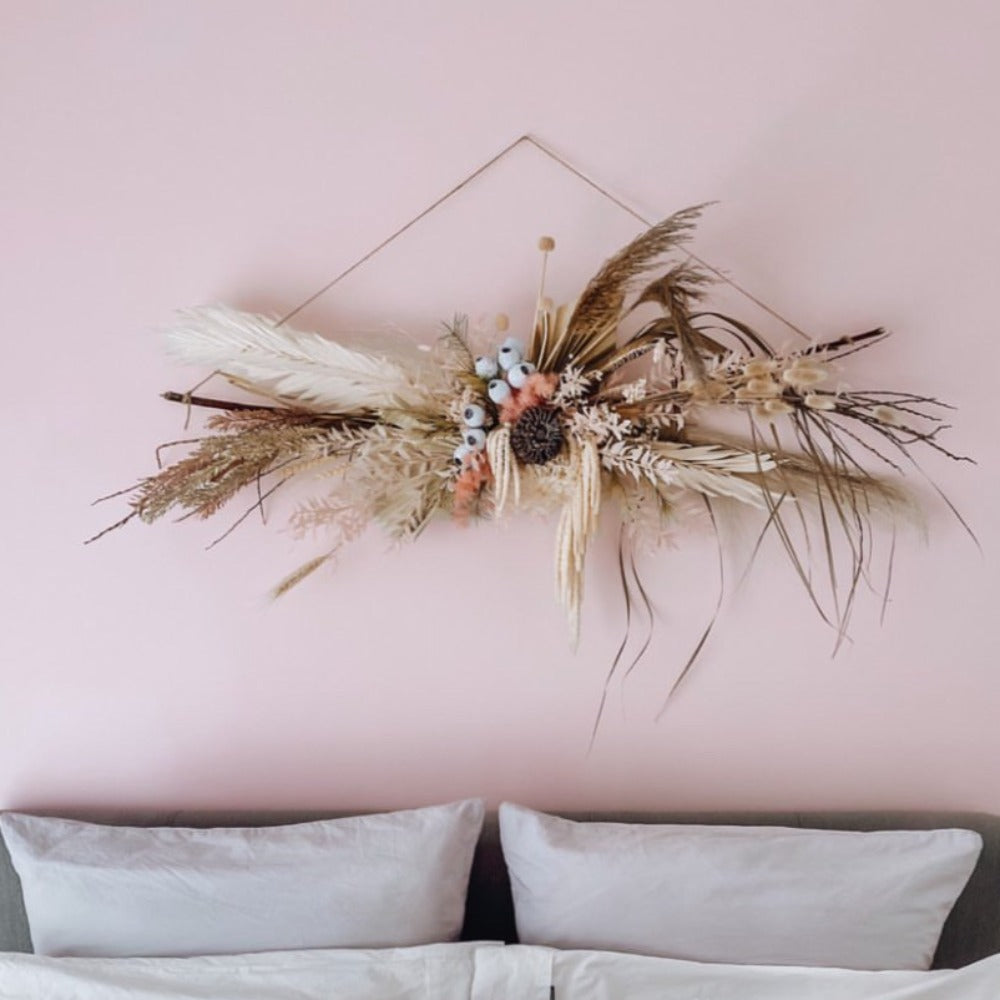 Preserved Flower Wall Hanging