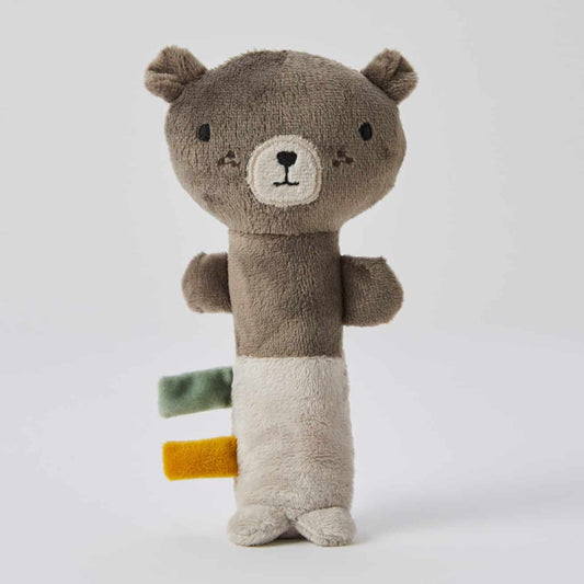 bailey bear plush rattle