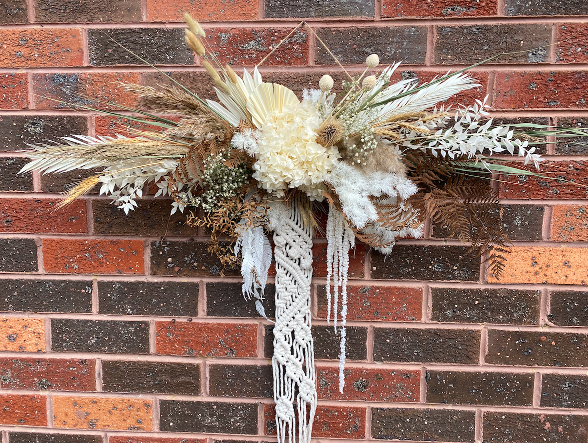 Preserved Flower Wall Hanging