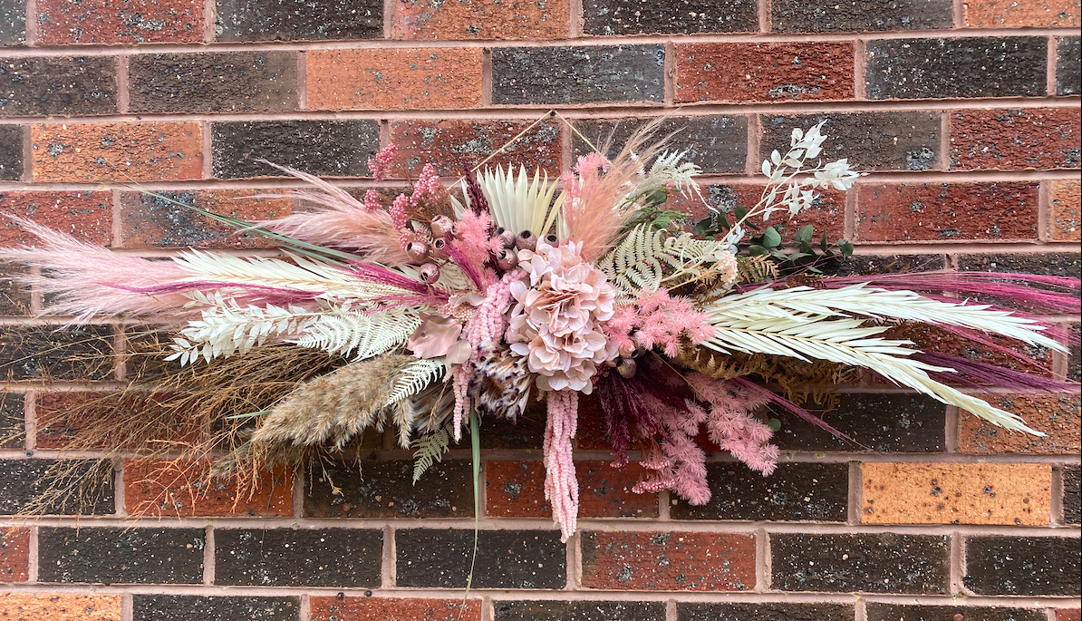Preserved Flower Wall Hanging