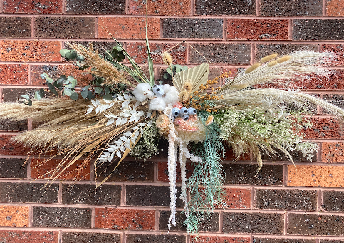 Preserved Flower Wall Hanging