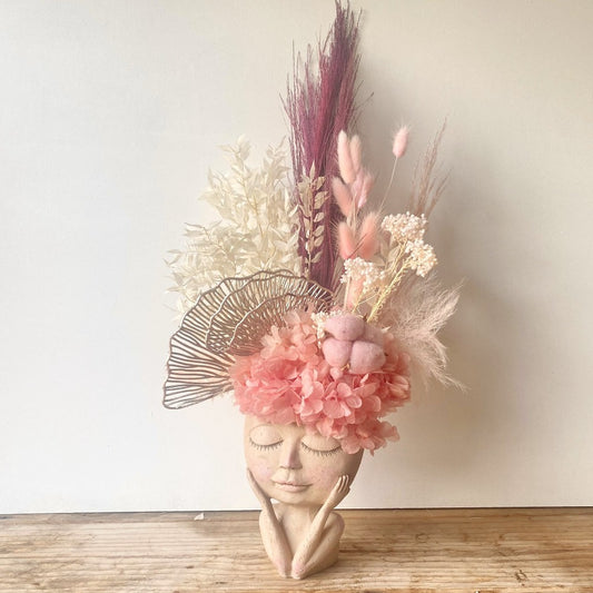 everlasting flower arrangement