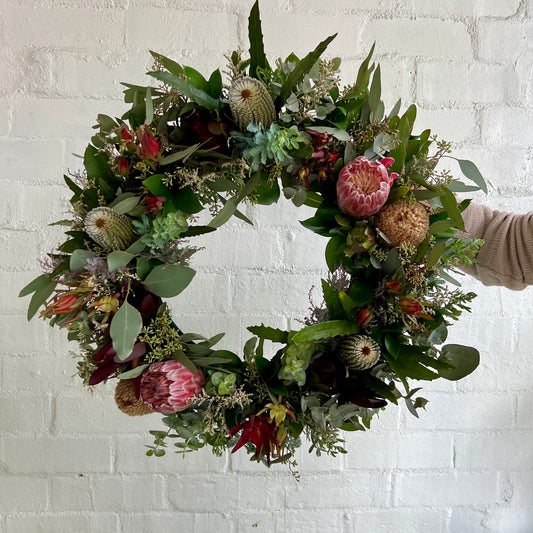 Whispering Gum - Australian Native Wreath