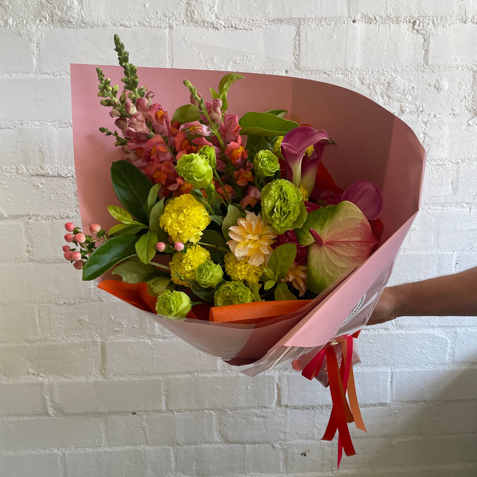 Colourful flower bouquet 