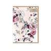 blush floral greeting card