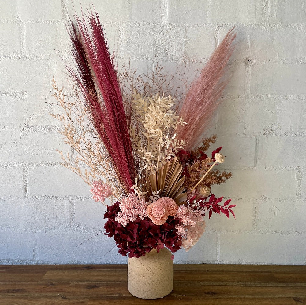 Dried Flower Arrangement, preserved flowers